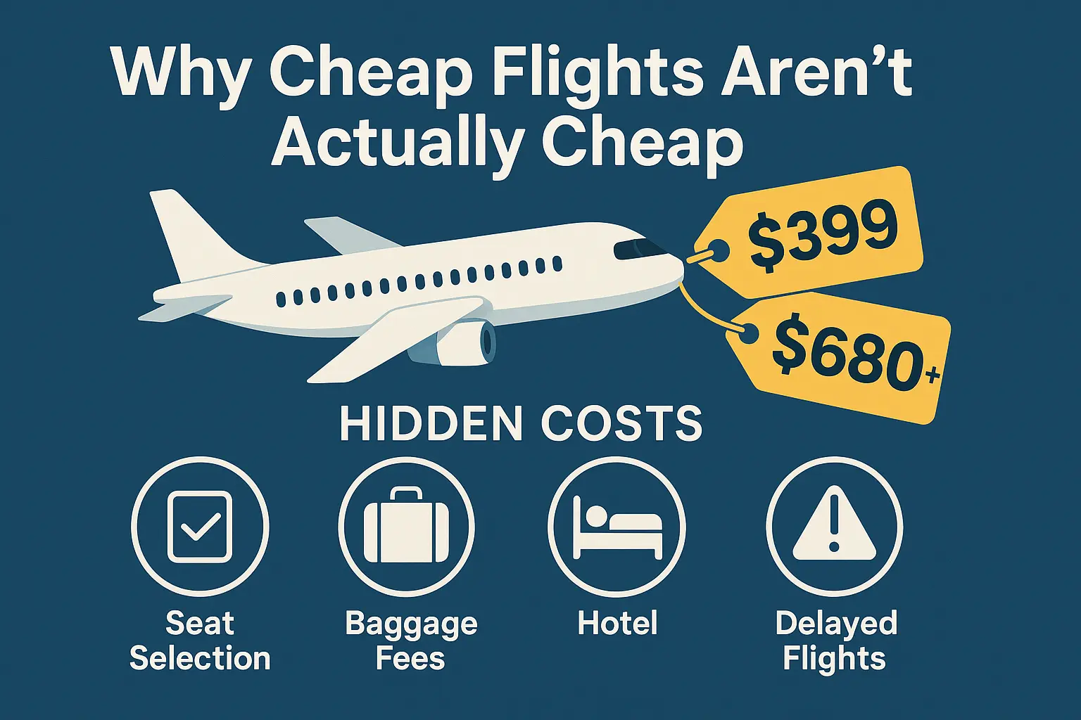 Why Cheap Flights Aren’t Actually Cheap